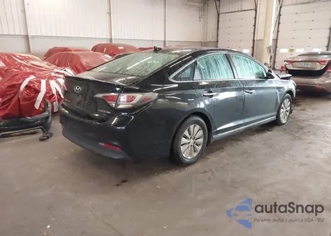 2017 Hyundai Sonata Hybrid Se from USA, damaged, VIN KMHE24L10HA055464